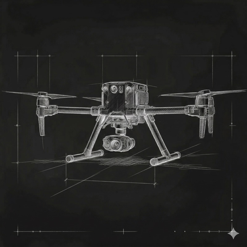 DJI Matrice ipari drón — UNITA Services